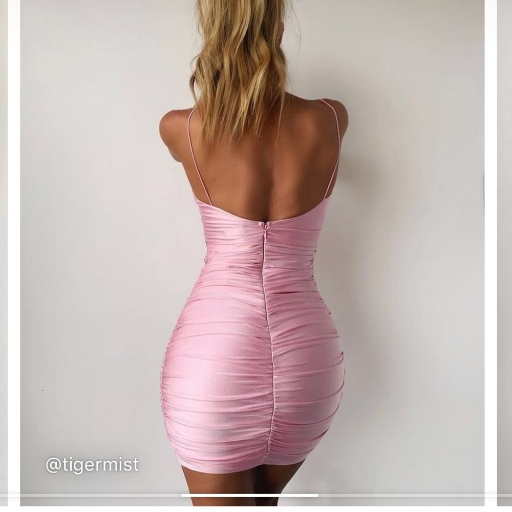 TIGERMIST Ariella Dress in Pink NWT